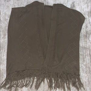 Cardigan sweater short sleeve